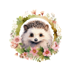 Cute hedgehog