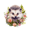 Hérisson mignon