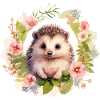 Hérisson mignon