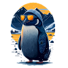 Cool penguin