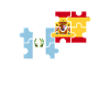 Guatemala Spain Flag Spanish Guatemalan