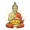 Handpan Buddha Player Spiritual Handpan