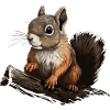 Eichhörnchen Wald Baumhörnchen Hörnchen