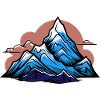 Mountains Symbol Icon