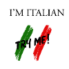 I'm Italian white