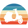 Scooter Mobylette Cadeau Rétro