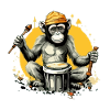 Ziko the monkey musician