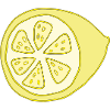 Lemon halved