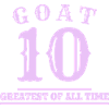 10 GOAT