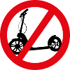 No anti-scootering allowed