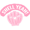 Shell yes! Beach lovers