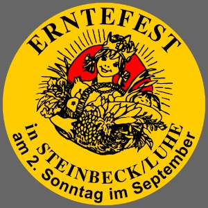Aufkleber Erntefest Steinbeck Luhe
