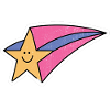 Retro Shooting Star