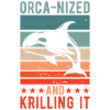 Orca-nisé et krilling