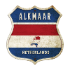 Alkmaar Pays-Bas Drapeaux Armoiries