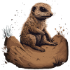 meerkat baby mongoose africa