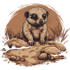 Meerkat Baby Mongoose Afrika