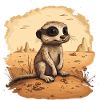Meerkat Baby Mongoose