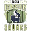 Facilement distrait par Skunks Skunk