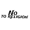 No to religion