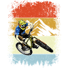 Rayures rétro Mountain Rider