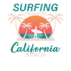 Surfing California