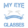Ophthalmologist You need glasses, optician,