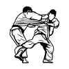 Judo Fighter Drawing