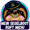 MEIN SEGELBOOT RUFT MICH FAULTIERE SEGELN