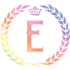 Couronne de lettres E