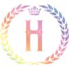 H letter wreath