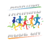 Marathon-Trainingsmodus, auf Marathon Runner