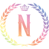 N letter wreath