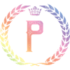 P letter wreath