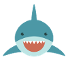 Cute shark