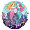 Miki et mina les sirènes