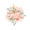 Floral boho style