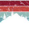 Retro Mountain Chain