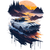 Classic sports car