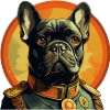Bouledogue français Charles de Gaulle