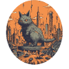 Chat monstre