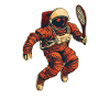 Tennis Astronaut