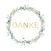 Danke! Eukayptus-Kranz personalisierbar