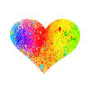 Rainbow Heart