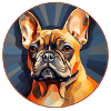 Pop Art: French Bulldog