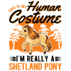 Shetland Pony Costume Cadeau Shetty