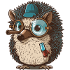 Monocled Hedgehog