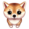 Cute Shiba Inu Illustration