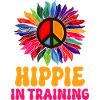Drôle Hippie Paix Groovy