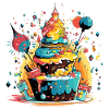 Gâteau d'anniversaire